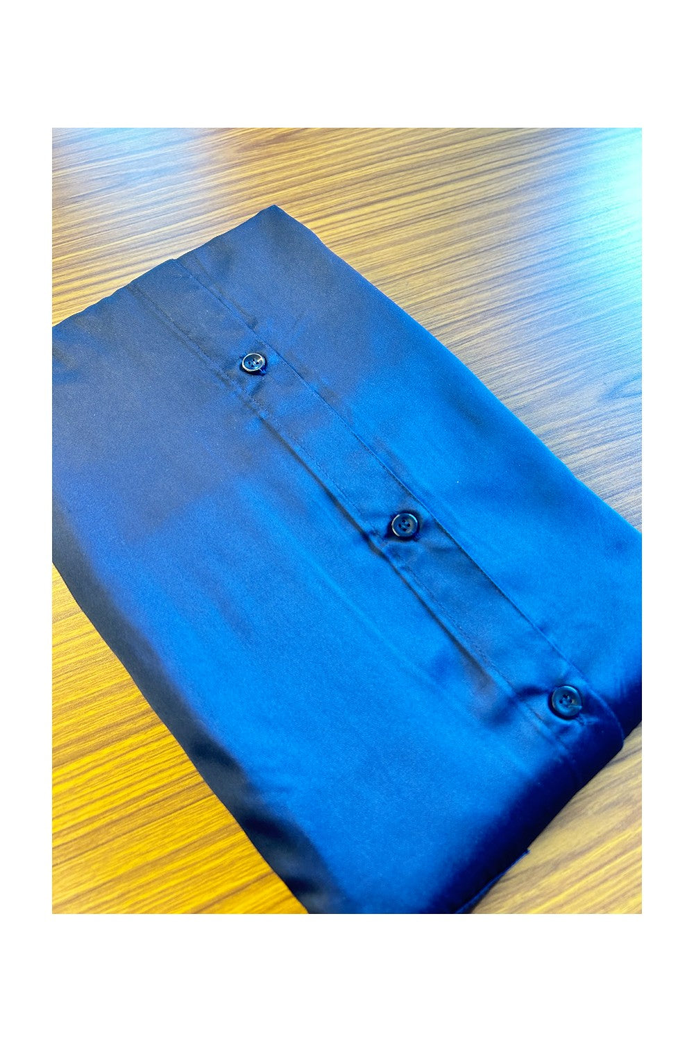 New!! Kaitharikada- Sateen Navy Blue Royal Touch Half Sleeve - 1KKDRT.