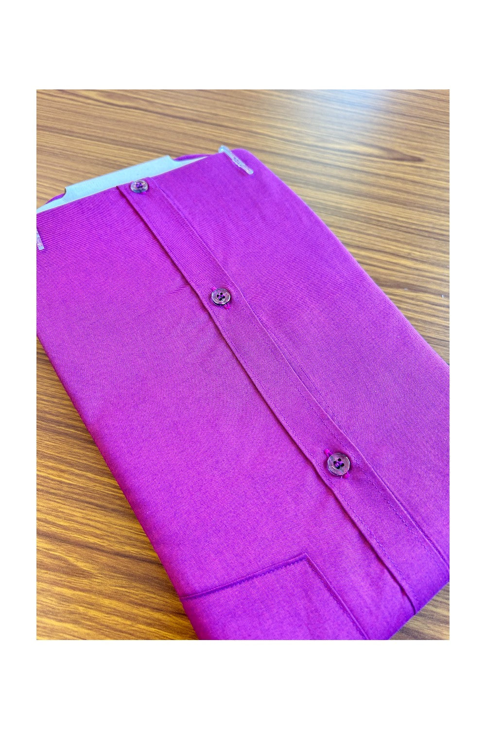 NEW !! Kaitharikada- COTTON MAGENTA LITE MAX AUTHENTIC WEAR  HALF SLEEVES - 11KKFAUT