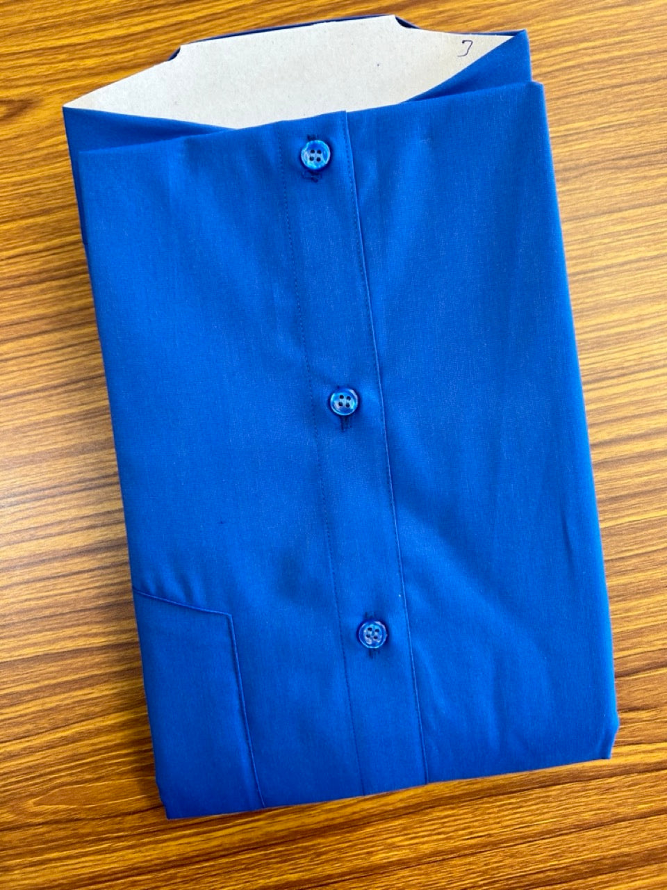 10% Discount ! NEW !! Kaitharikada - 100% Pure Cotton ROYAL BLUE COLOUR SARATHI The Authentic Quality Clothing  HALF Sleeve shirt.- 14KK6015SAR