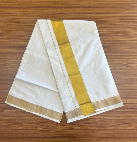 Kaitharikada Kerala Saree - Cotton Saree - 3.75 inch Pallu - Kasavu Kara - 5KK1009KK