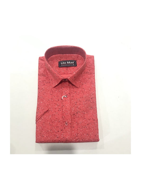 Kaitharikada- 100% COTTON  PINK. LITEMAX PREMIUM  SHIRT HALF  Sleeve-14.